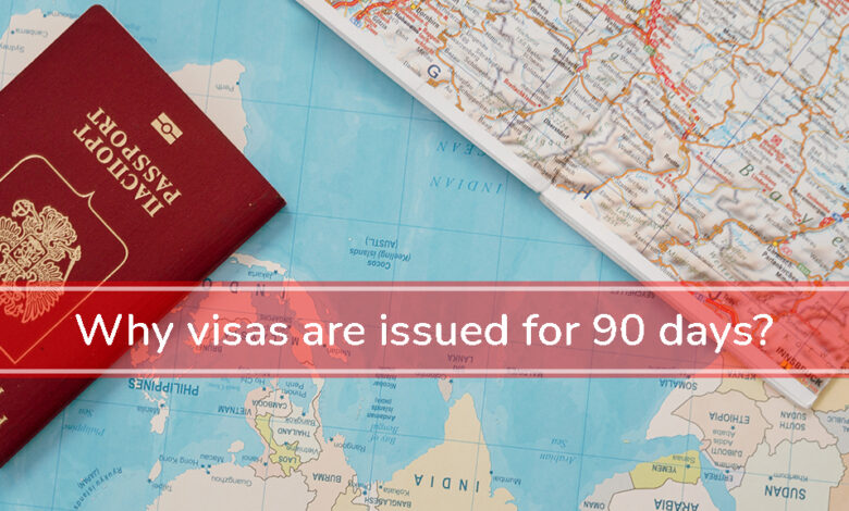Why visas are issueed for 90 days?