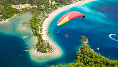 Paragliding in Turkey