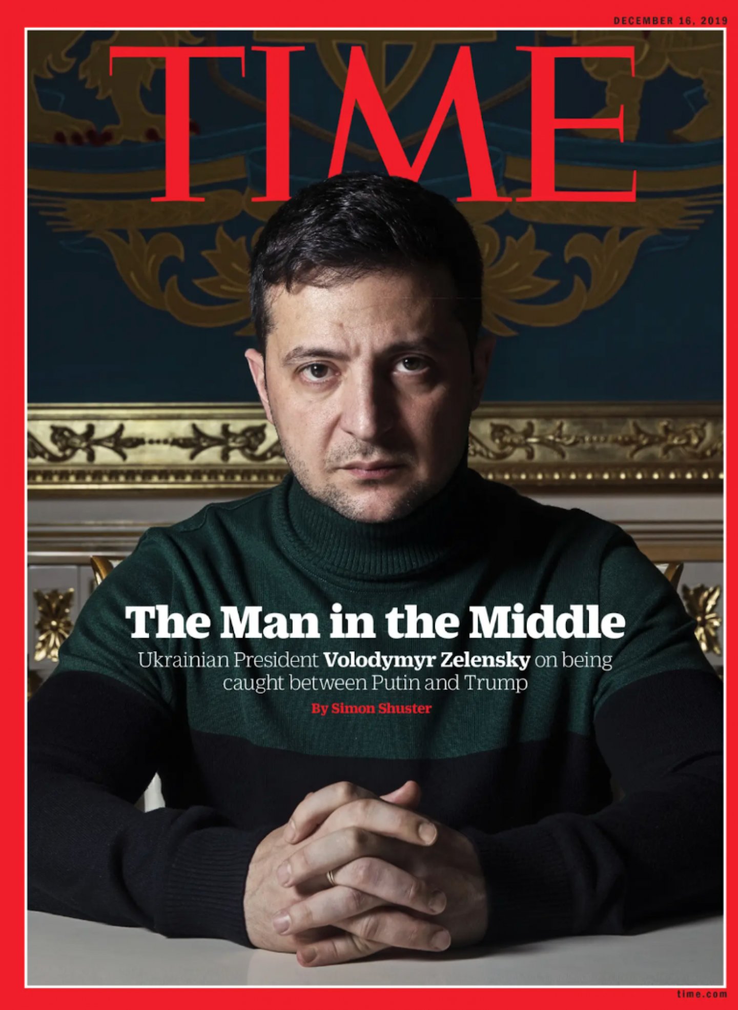 Is TIME Magazine's Cover of Vladimir Zelensky as "Ladimir Elensky" Real?