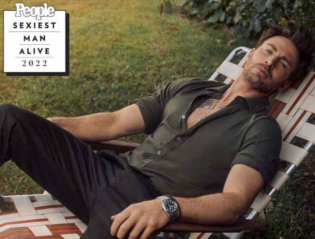 Handsome Actor Chris Evans Named Sexiest Man Alive By People