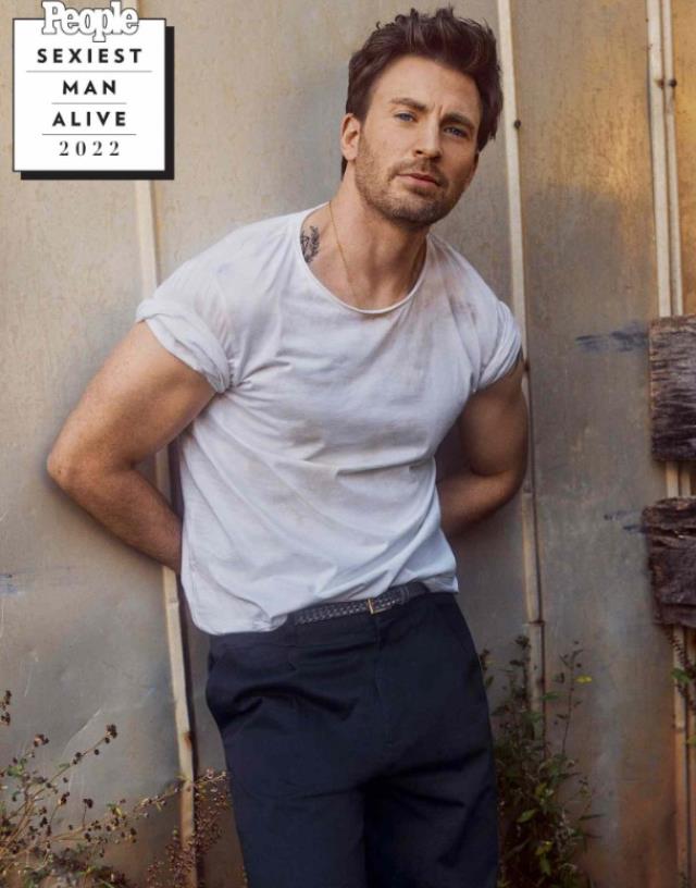 Handsome Actor Chris Evans Named Sexiest Man Alive By People