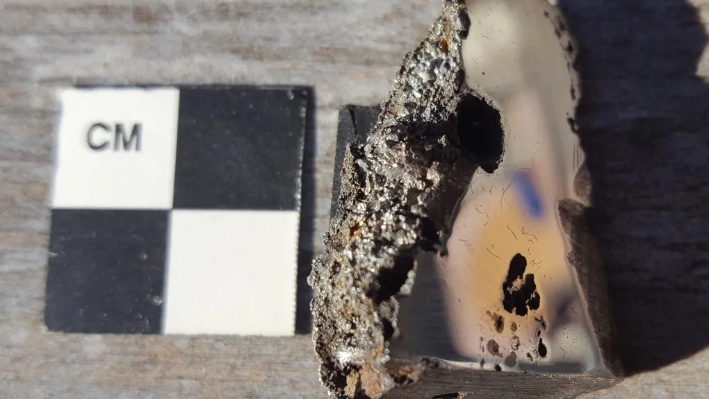 Naukowcy odkryli dwa nowe minerały w meteorycie, który spadł na Ziemię