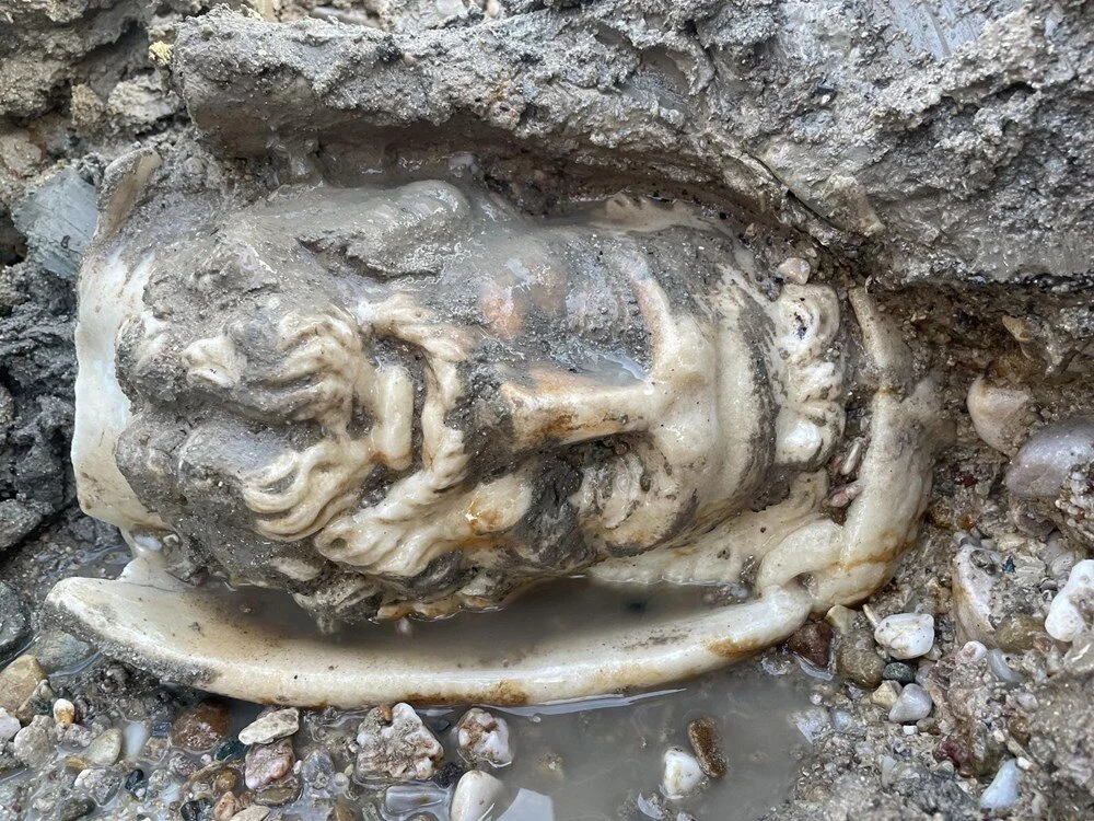 Sculpture Heads Found in Excaʋations in Aizanoi Ancient City!