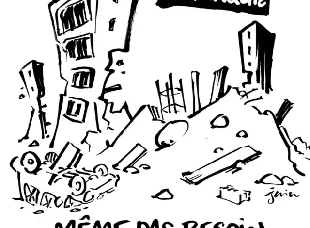 Scandalous Caricature from the French Magazine Charlie Hebdo; They Made Fun  of the Earthquake! » Expat Guide Turkey
