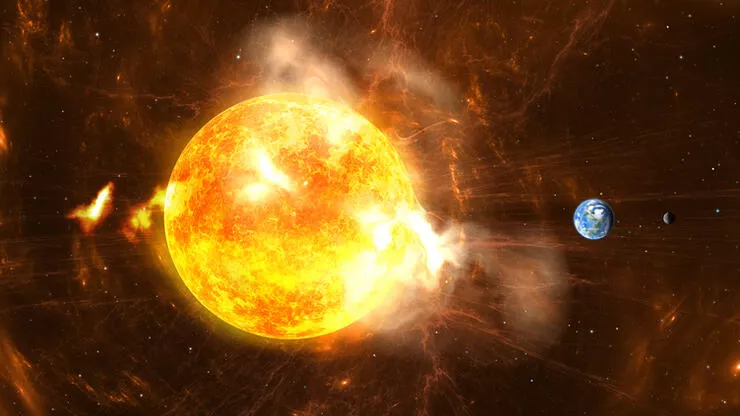 Scientists Confused: A Giant Piece Of The Sun Has Break Off