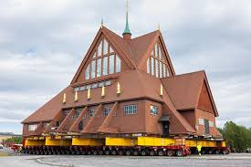 Kiruna Church Moved