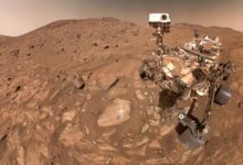 Mars Non-Planetary Rock Discovery