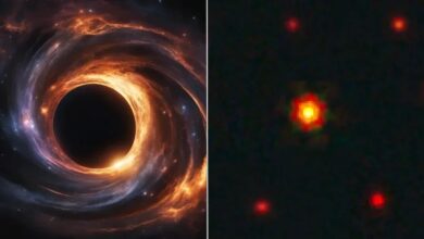 Supermassive Black Hole Discovery