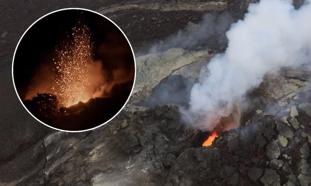 Kilauea Volcano Lava Flow