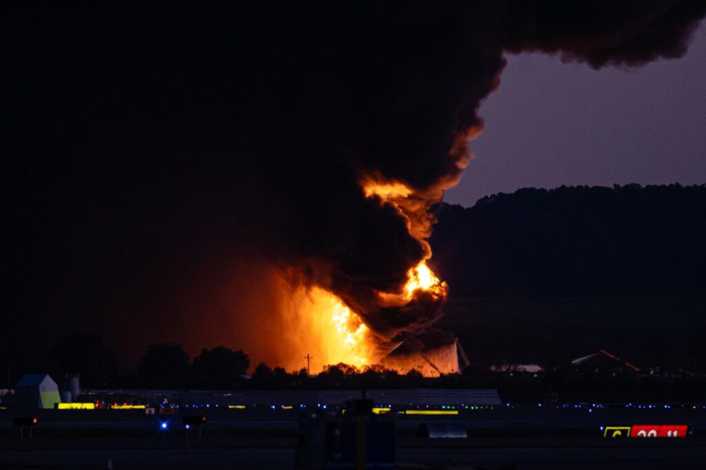 US Cargo Plane Crash Ohio