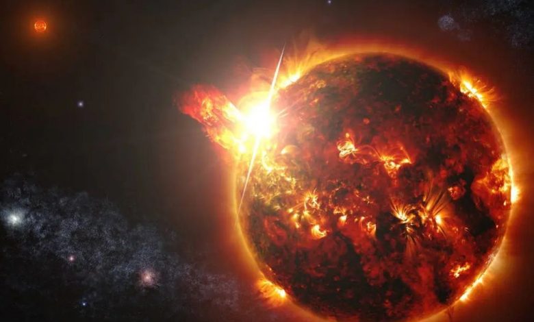 Exoplanet Stellar Storm