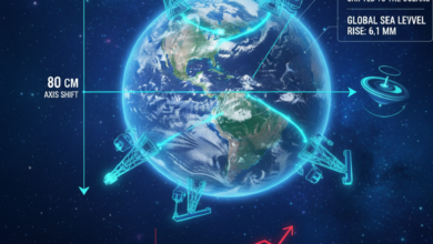 Earth Axis Shift Groundwater