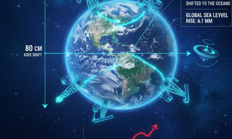 Earth Axis Shift Groundwater