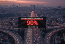 Istanbul Traffic Congestion 90 Percent