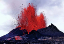 Kilauea Volcano Lava Flow