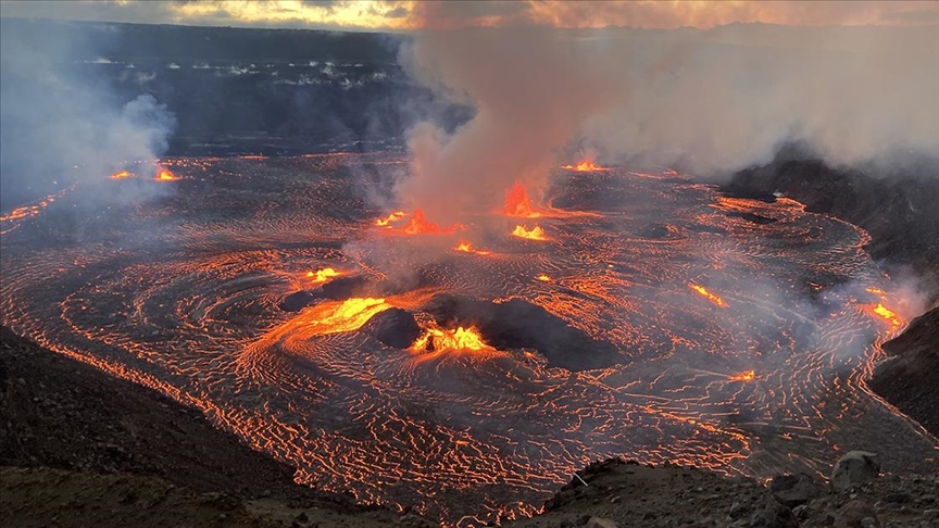 Kilauea Volcano Lava Flow